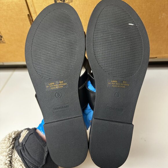 Cusionaire Sandals - black - size 8 - Picture 7 of 7